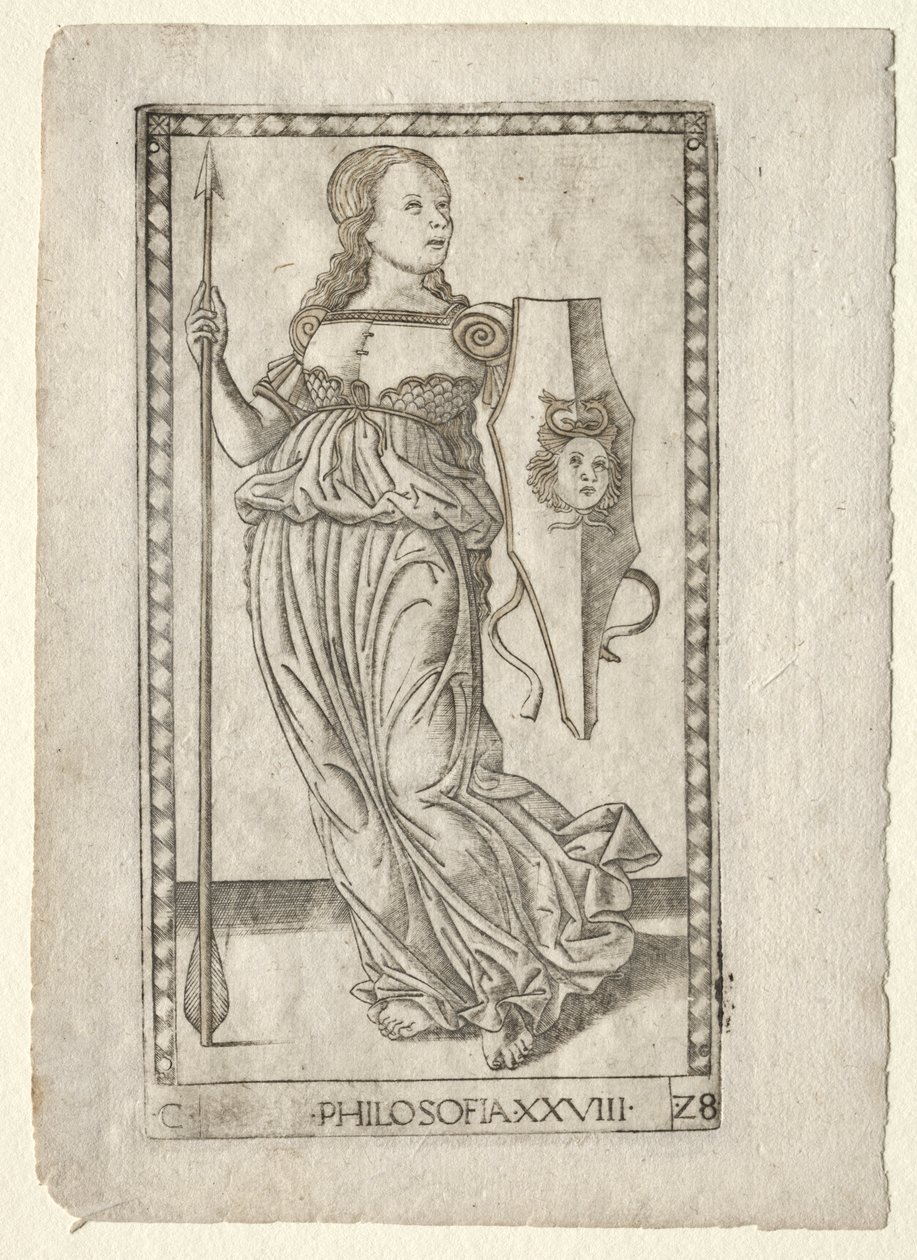 Filosofi (från Tarocchi, serie C: Liberal Arts, #28) av Master of the E Series Tarocchi