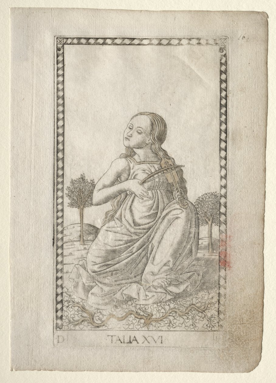 Thalia (komedi, pastoral poesi) (från Tarocchi-serien D: Apollo och muserna, #16) av Master of the E Series Tarocchi