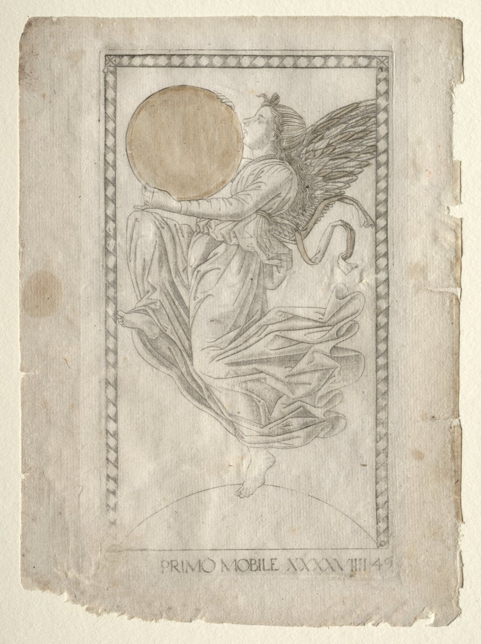 The Angel of the Ninth Sphere (från Tarocchi, serie A: Firmaments of the Universe, #49) av Master of the E Series Tarocchi