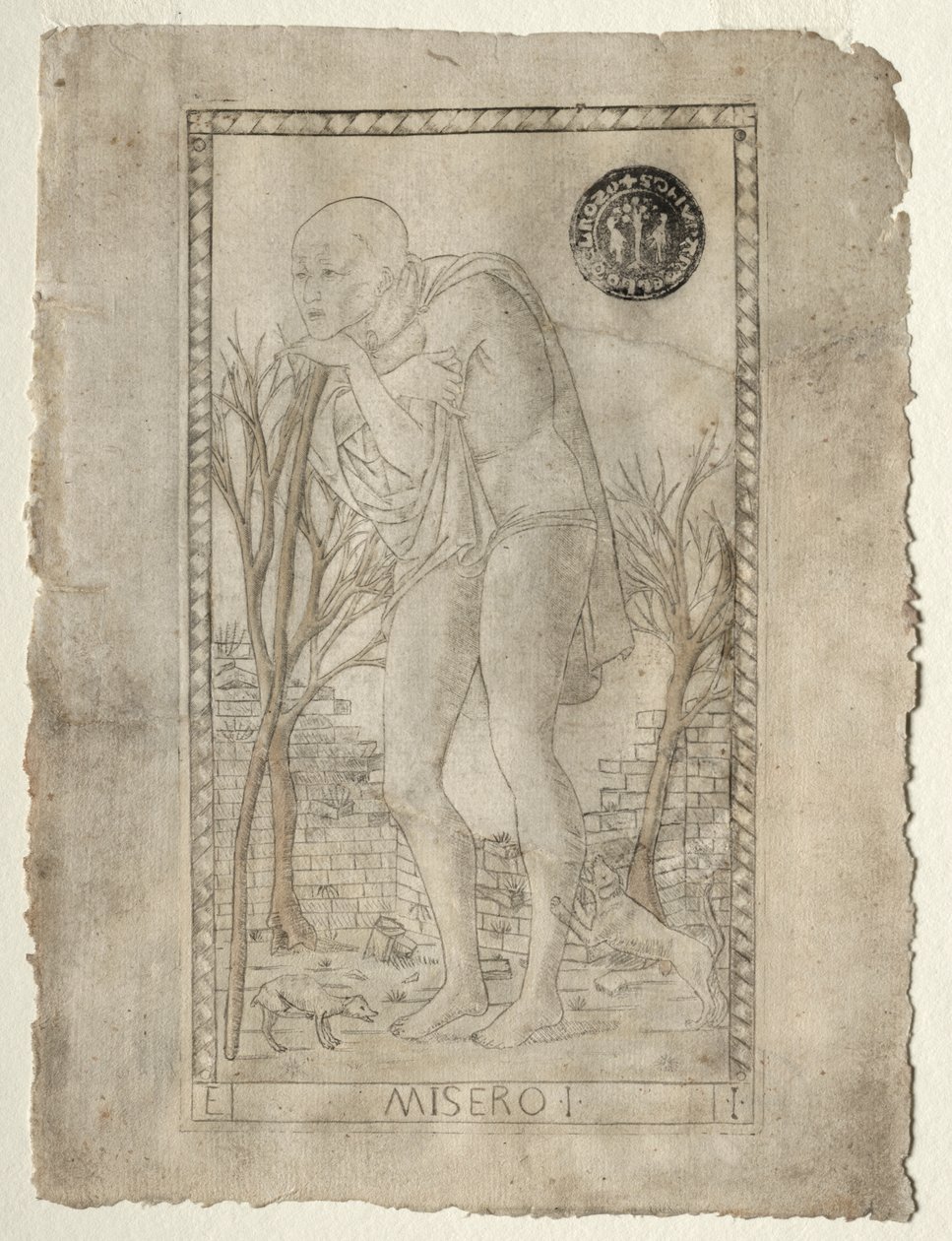 The Beggar (från Tarocchi, serie E: Conditions of Man, #1) av Master of the E Series Tarocchi