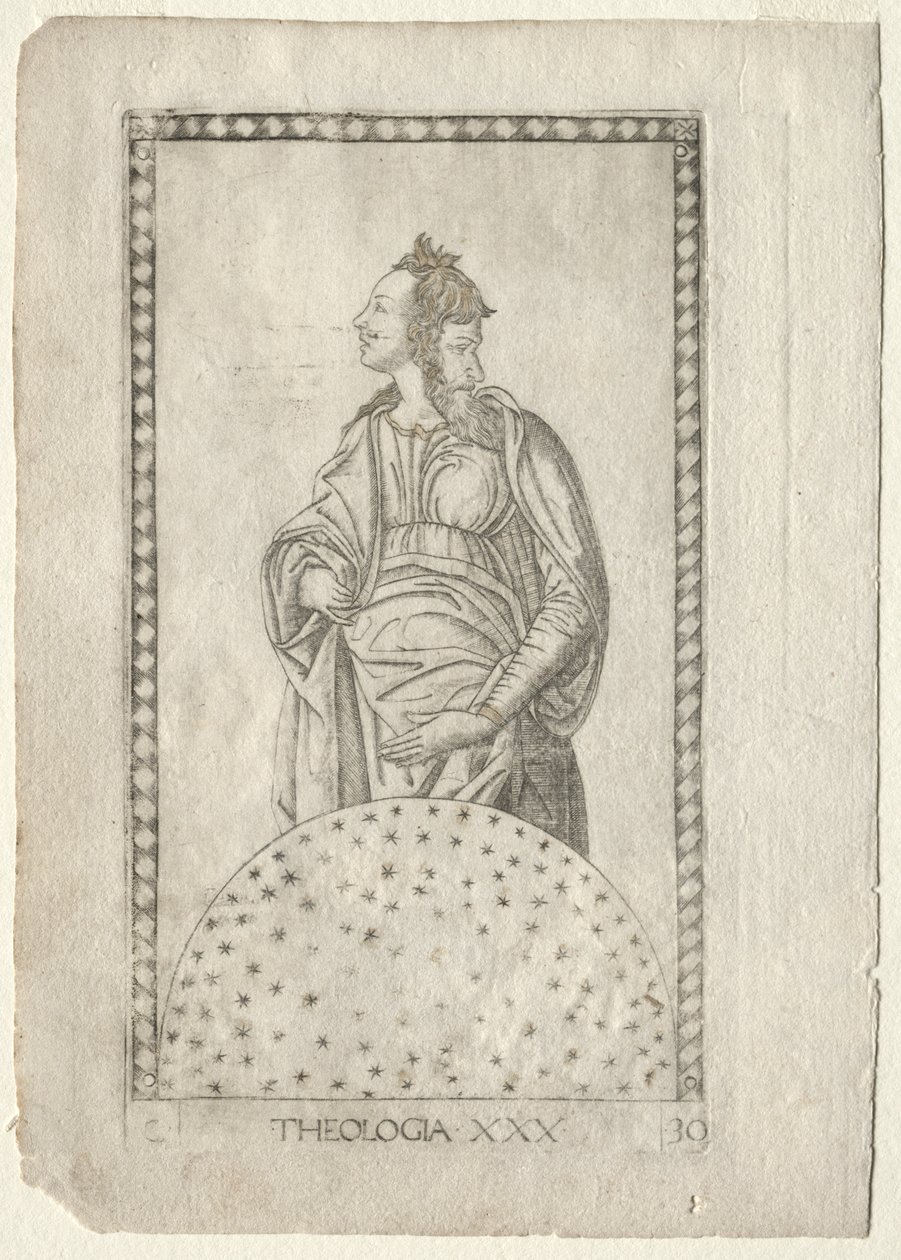 Teologi (från Tarocchi, serie C: Liberal Arts, #30) av Master of the E Series Tarocchi