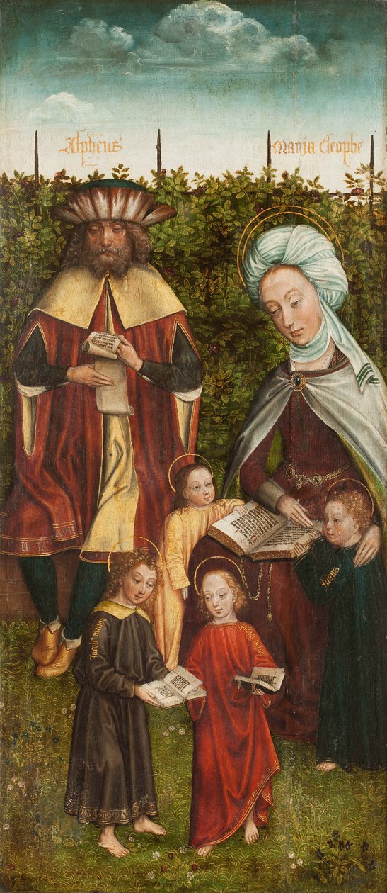The Family of Saint Anne Triptych, högra panelen, ca 1500-1510. av Master of the Family of Saint