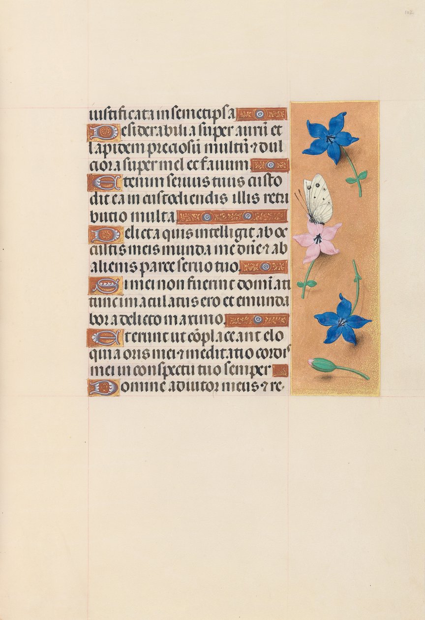 Hours of Queen Isabella the Catholic, Queen of Spain: Fol. 102r, c. 1500. av Master of the First Prayerbook of Maximillian