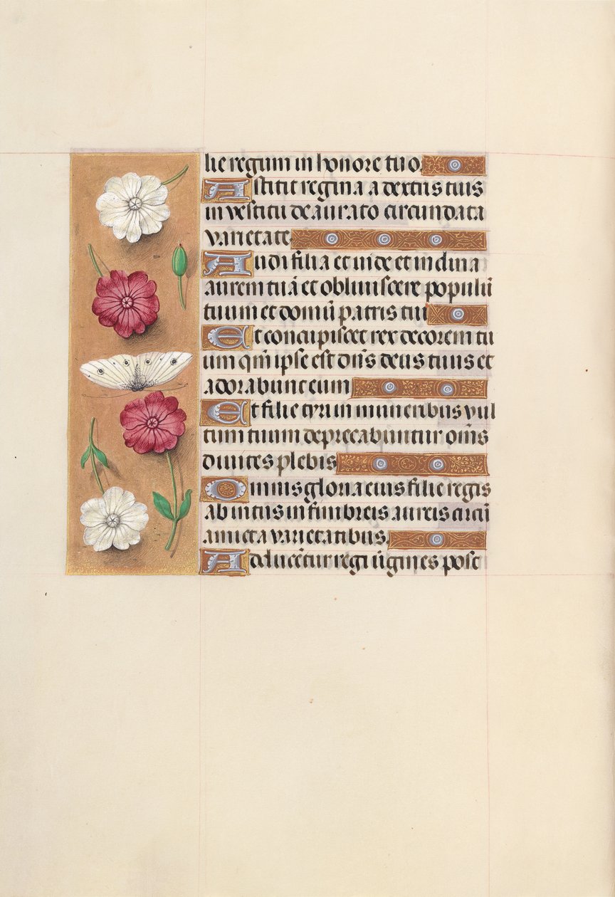 Hours of Queen Isabella the Catholic, Queen of Spain: Fol. 104v, c. 1500. av Master of the First Prayerbook of Maximillian