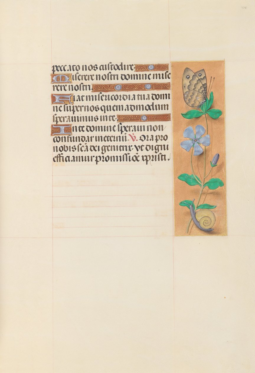 Hours of Queen Isabella the Catholic, Queen of Spain: Fol. 114r, c. 1500. av Master of the First Prayerbook of Maximillian