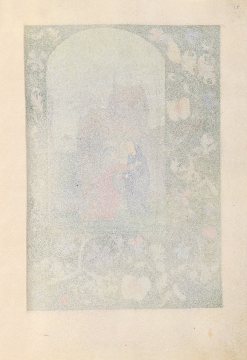 Timmar av drottning Isabella den katolska, drottning av Spanien:  Fol. 115r av Master of the First Prayerbook of Maximillian