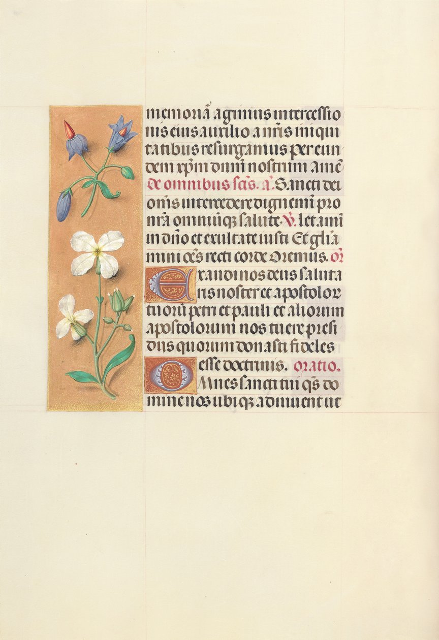 Hours of Queen Isabella the Catholic, Queen of Spain: Fol. 139v, c. 1500. av Master of the First Prayerbook of Maximillian