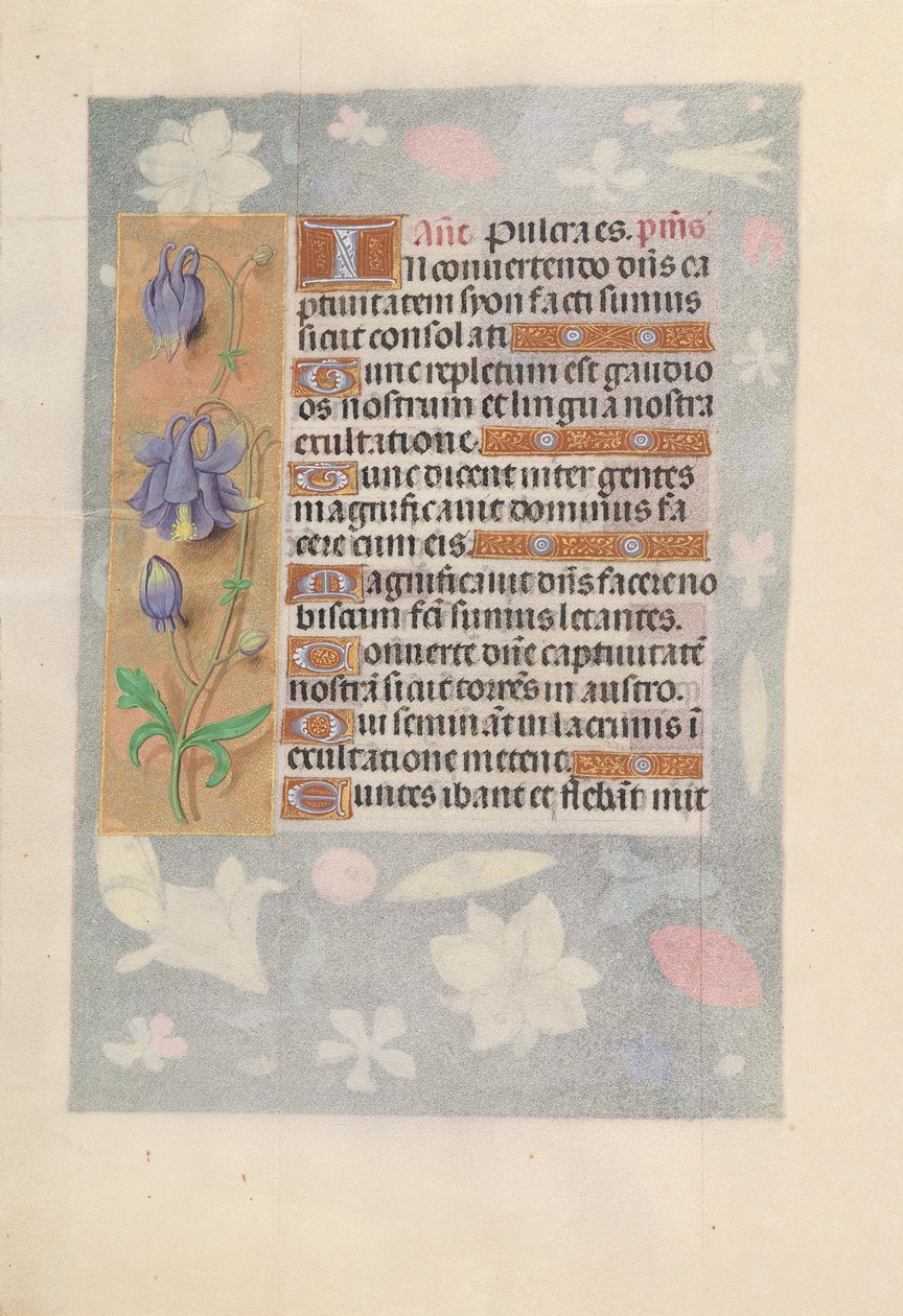 Hours of Queen Isabella the Catholic, Queen of Spain: Fol. 142v, c. 1500. av Master of the First Prayerbook of Maximillian