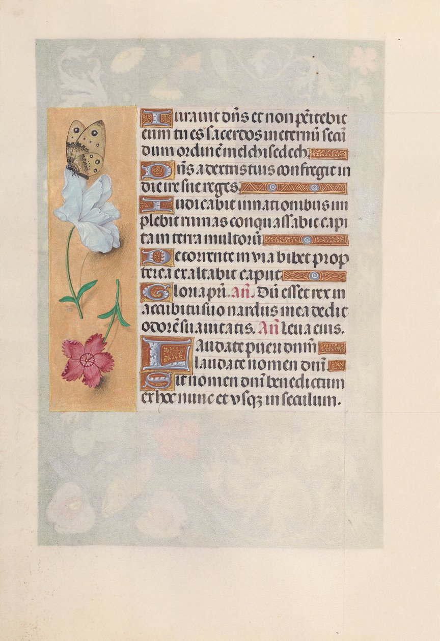 Hours of Queen Isabella the Catholic, Queen of Spain: Fol. 147v, c. 1500. av Master of the First Prayerbook of Maximillian