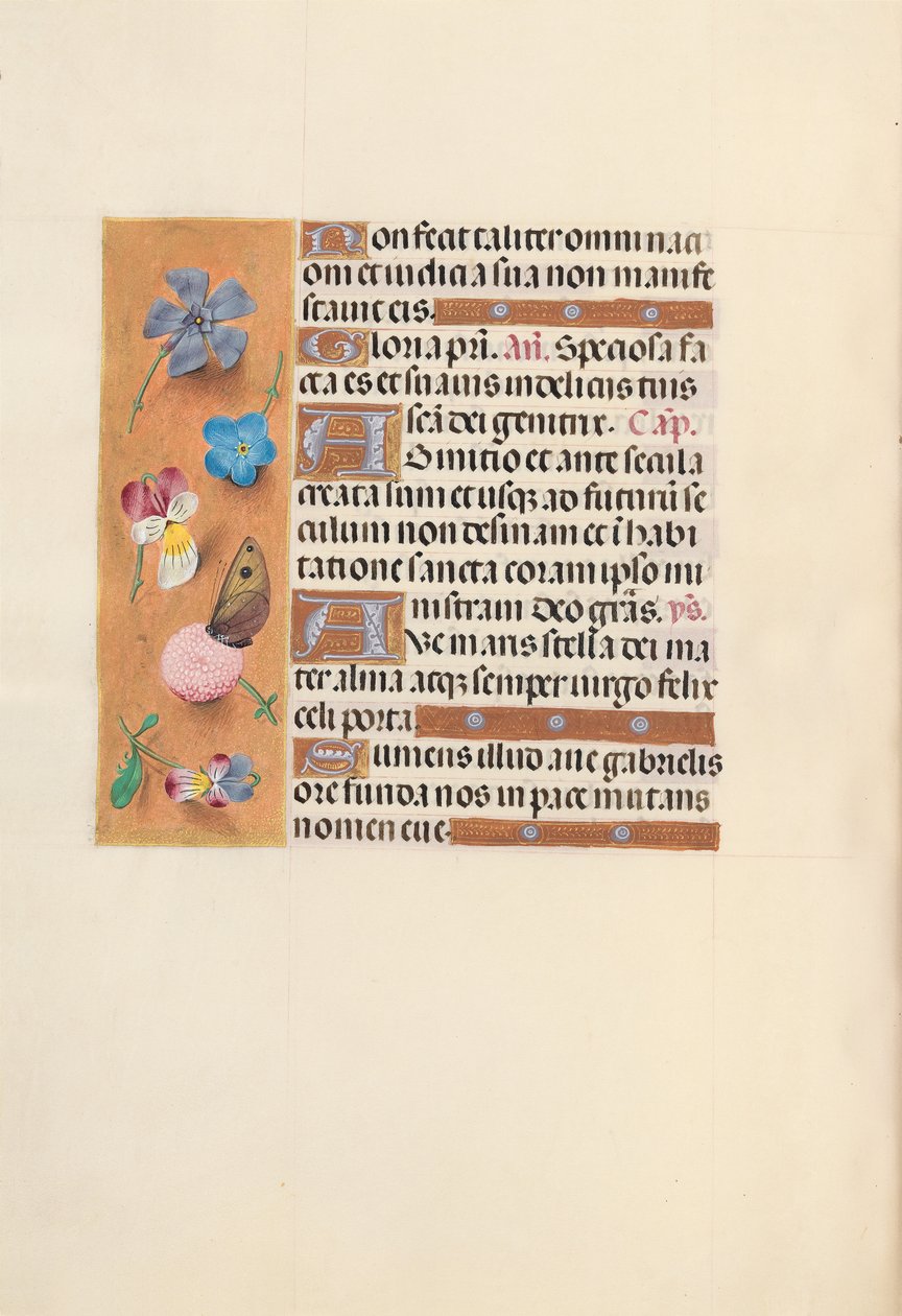 Hours of Queen Isabella the Catholic, Queen of Spain: Fol. 150v, ca. 1500. av Master of the First Prayerbook of Maximillian