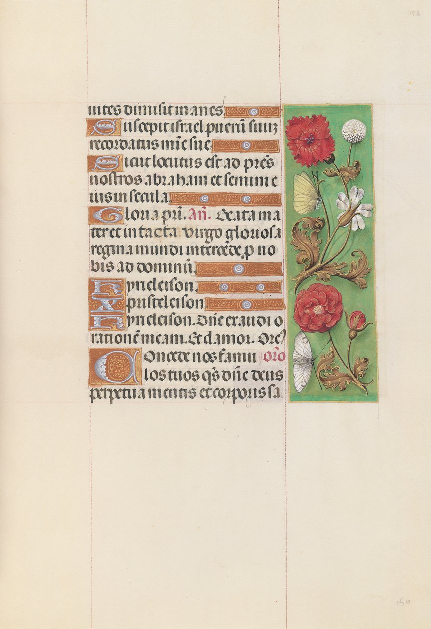 Hours of Queen Isabella the Catholic, Queen of Spain: Fol. 152r, c. 1500. av Master of the First Prayerbook of Maximillian