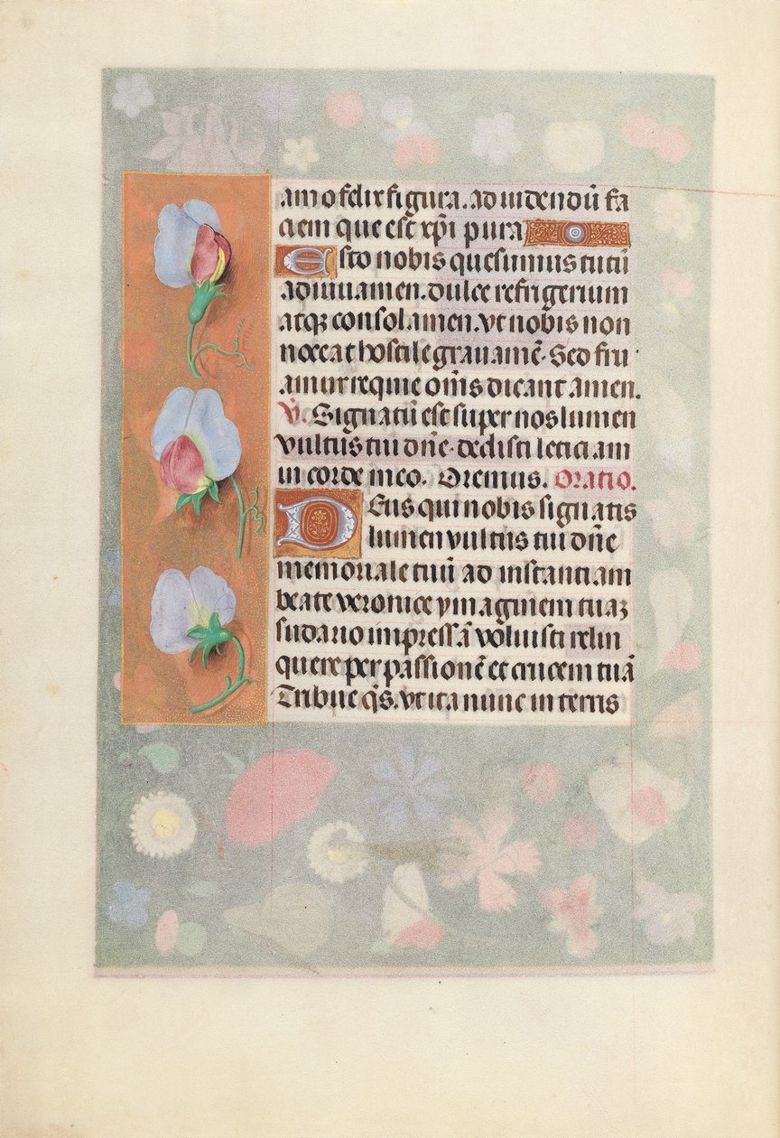 Hours of Queen Isabella the Catholic, Queen of Spain: Fol. 15v, c. 1500. av Master of the First Prayerbook of Maximillian