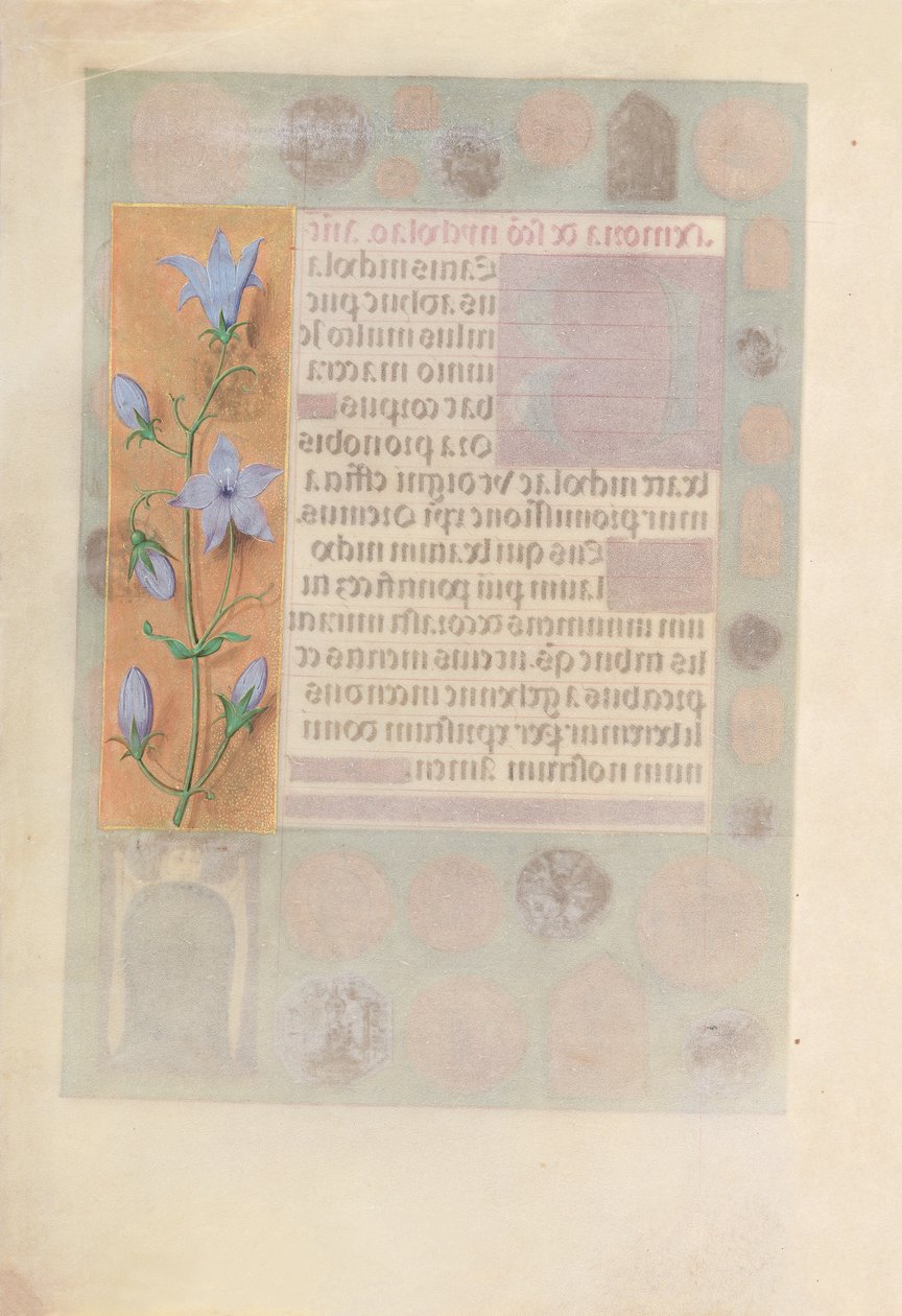 Hours of Queen Isabella the Catholic, Queen of Spain: Fol. 184v, c. 1500. av Master of the First Prayerbook of Maximillian