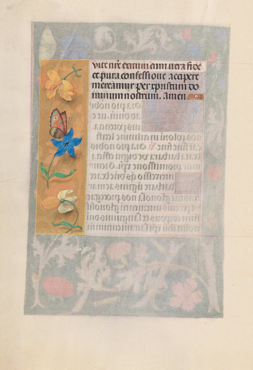 Hours of Queen Isabella the Catholic, Queen of Spain: Fol. 192v, c. 1500. av Master of the First Prayerbook of Maximillian