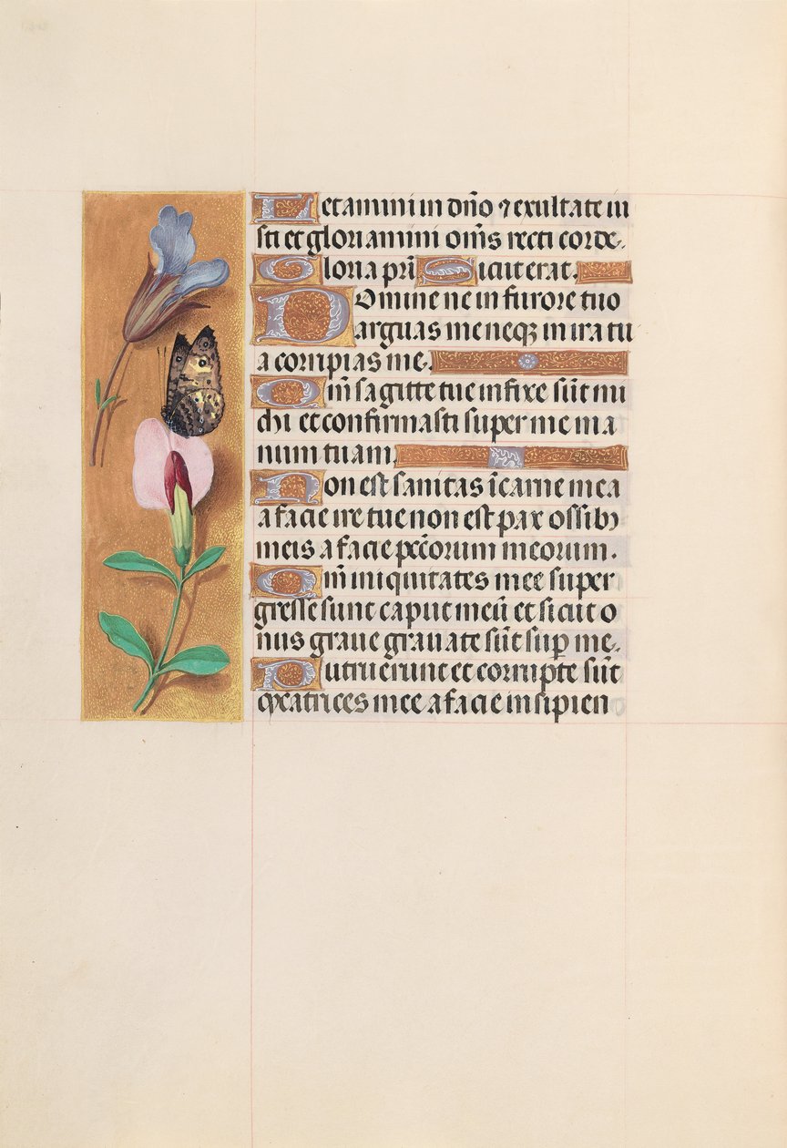 Hours of Queen Isabella the Catholic, Queen of Spain: Fol. 202v, c. 1500. av Master of the First Prayerbook of Maximillian