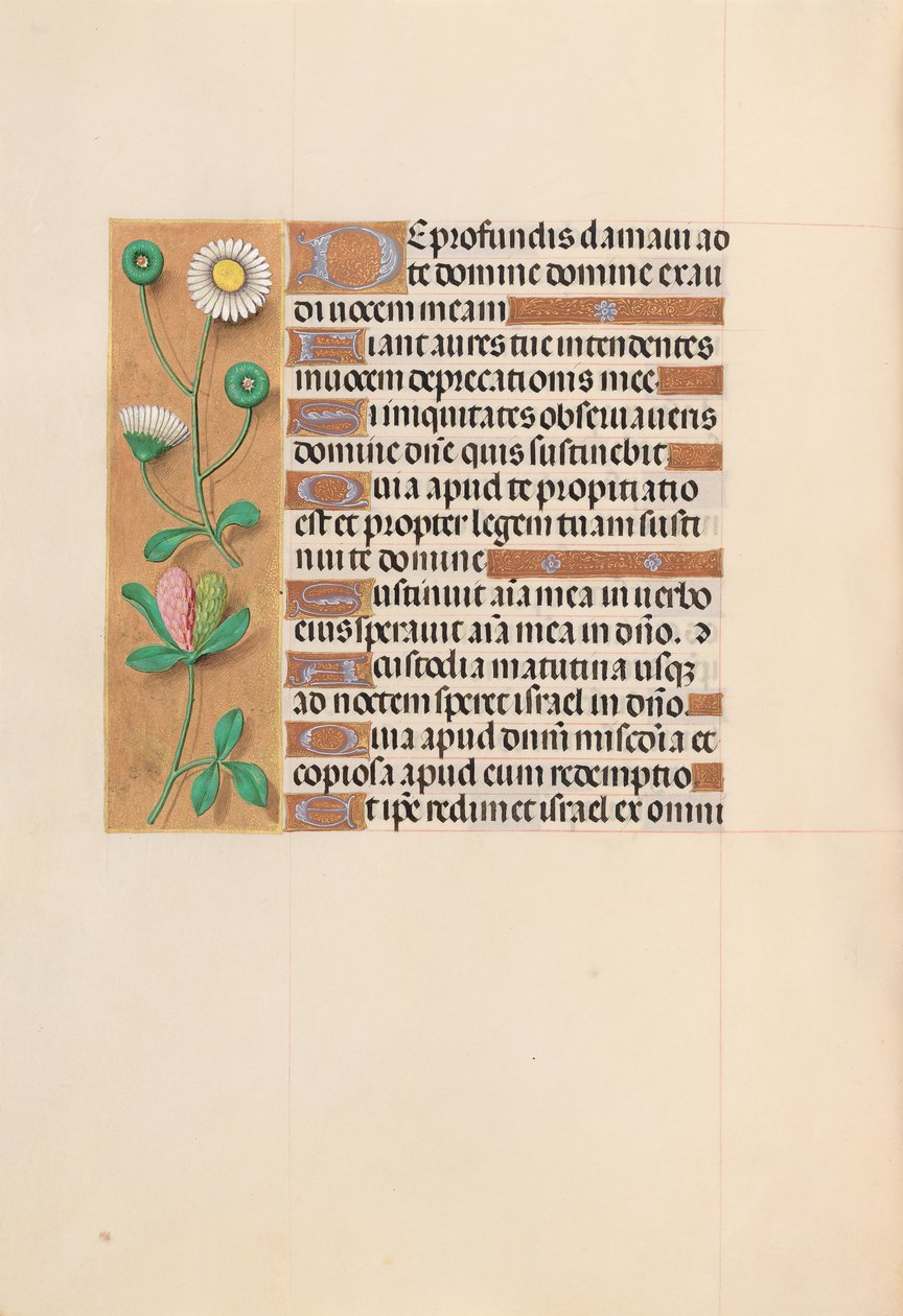Hours of Queen Isabella the Catholic, Queen of Spain: Fol. 208v, c. 1500. av Master of the First Prayerbook of Maximillian
