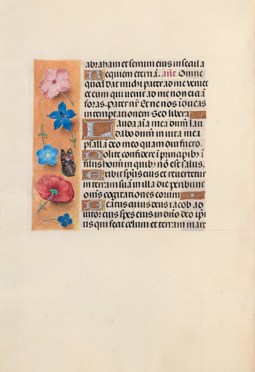 Hours of Queen Isabella the Catholic, Queen of Spain: Fol. 224v, c. 1500. av Master of the First Prayerbook of Maximillian