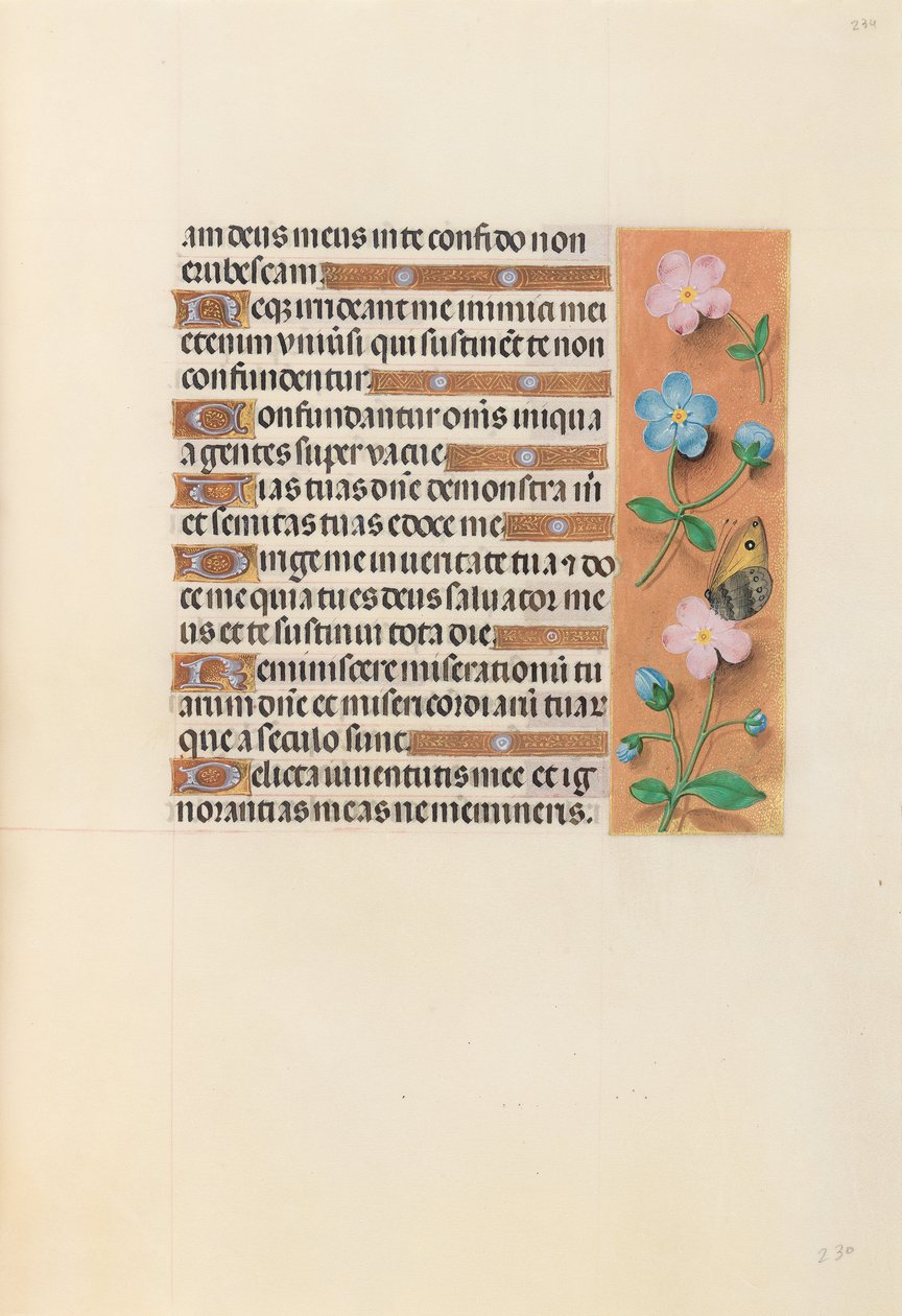 Hours of Queen Isabella the Catholic, Queen of Spain: Fol. 234r, c. 1500. av Master of the First Prayerbook of Maximillian