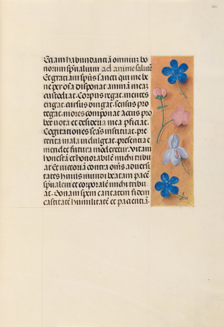 Hours of Queen Isabella the Catholic, Queen of Spain: Fol. 260r, c. 1500. av Master of the First Prayerbook of Maximillian