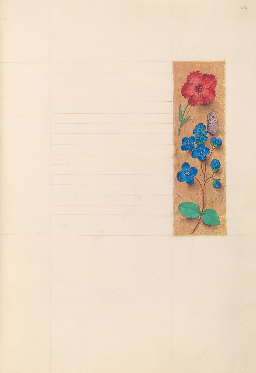 Hours of Queen Isabella the Catholic, Queen of Spain: Fol. 277r, c. 1500. av Master of the First Prayerbook of Maximillian