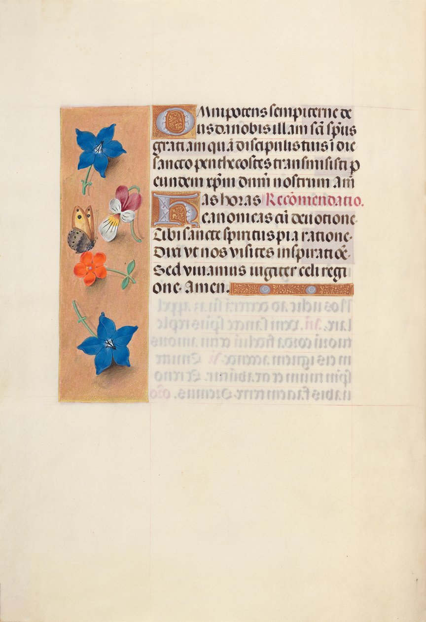 Hours of Queen Isabella the Catholic, Queen of Spain: Fol. 36v, c. 1500. av Master of the First Prayerbook of Maximillian