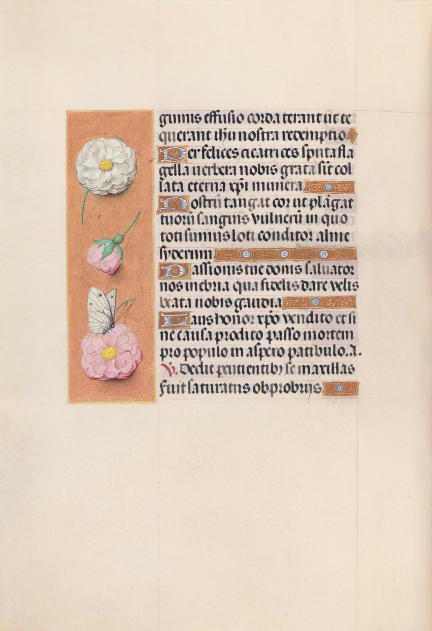 Hours of Queen Isabella the Catholic, Queen of Spain: Fol. 58v, c. 1500. av Master of the First Prayerbook of Maximillian