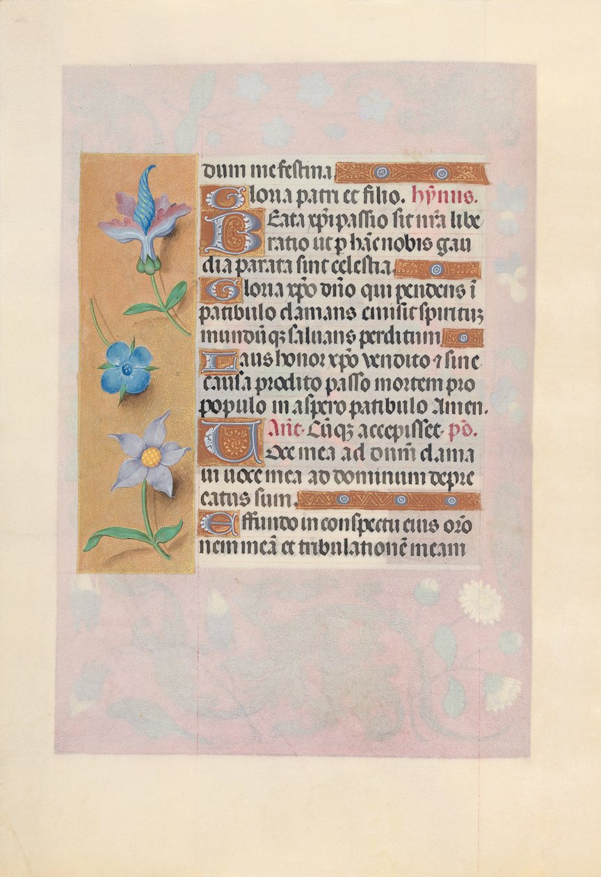 Hours of Queen Isabella the Catholic, Queen of Spain: Fol. 69v, c. 1500. av Master of the First Prayerbook of Maximillian