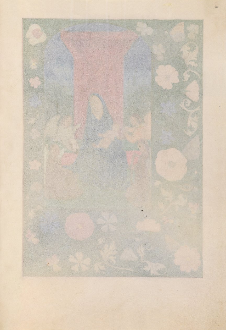 Hours of Queen Isabella the Catholic, Queen of Spain: Fol. 80r, c. 1500. av Master of the First Prayerbook of Maximillian