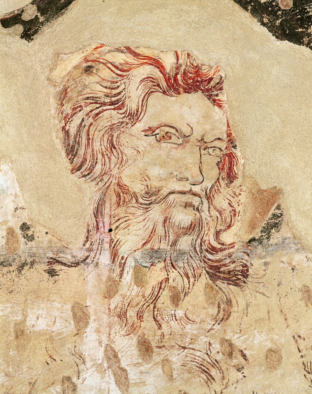 Teckning (sinopia och fresk) av Master of the Fogg Pieta