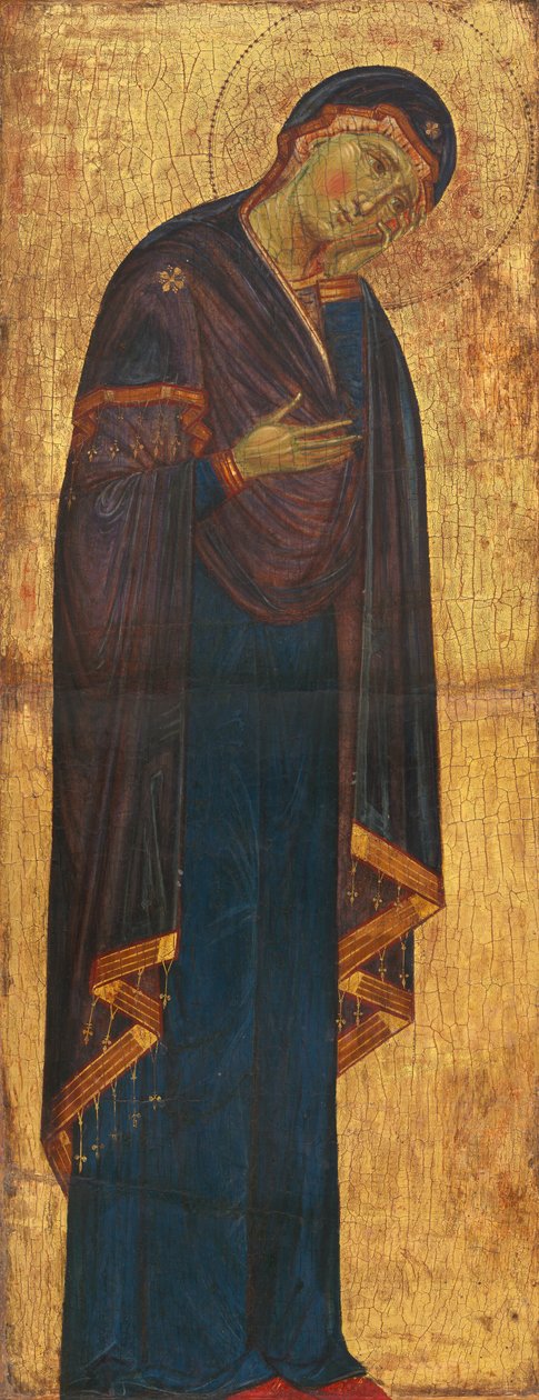 Den sörjande Madonnan, ca. 12701275. av Master of the Franciscan Crucifixes