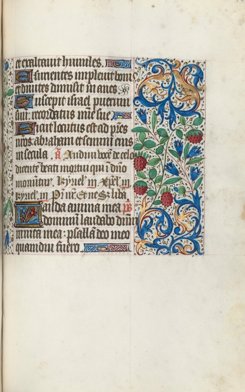 Tidsbok Användning av Rouen: fol. 108r, c. 1470. av Master of the Geneva Latini