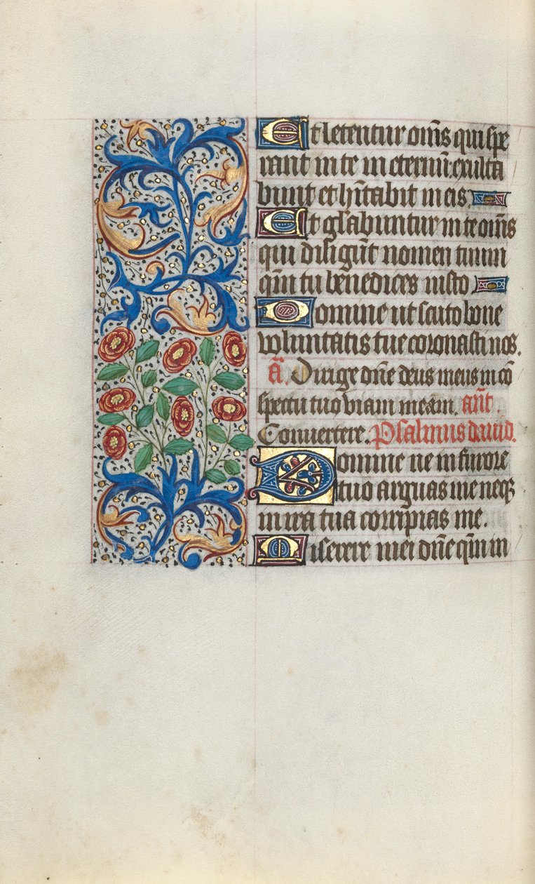 Tidsbok Användning av Rouen: fol. 111v, c. 1470. av Master of the Geneva Latini