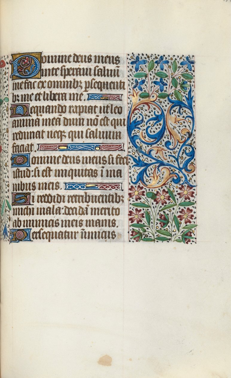 Tidsbok Användning av Rouen: fol. 113r, c. 1470. av Master of the Geneva Latini