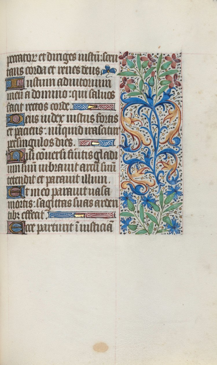 Tidsbok Användning av Rouen: fol. 114r, c. 1470. av Master of the Geneva Latini