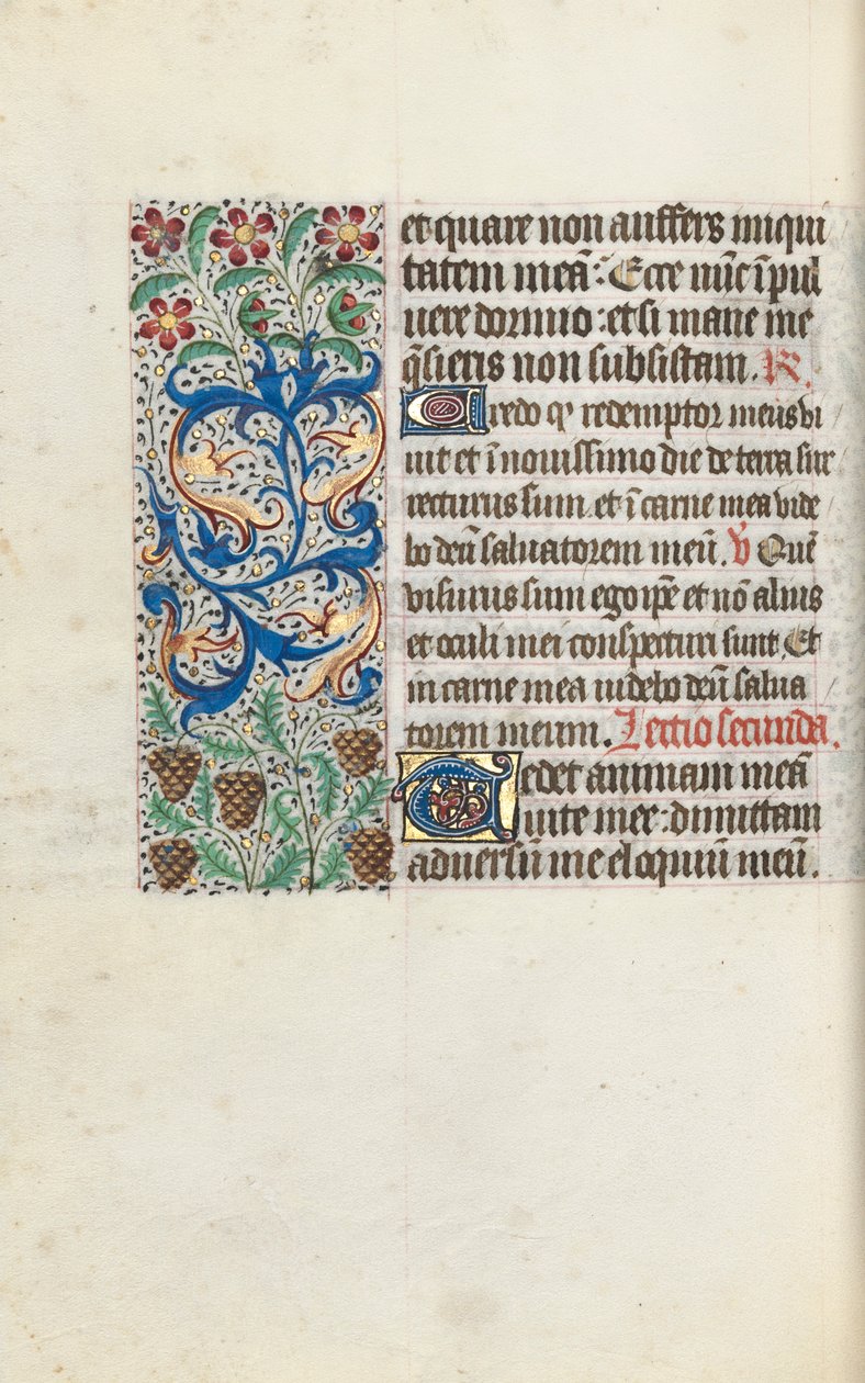 Tidsbok Användning av Rouen: fol. 115v, c. 1470. av Master of the Geneva Latini