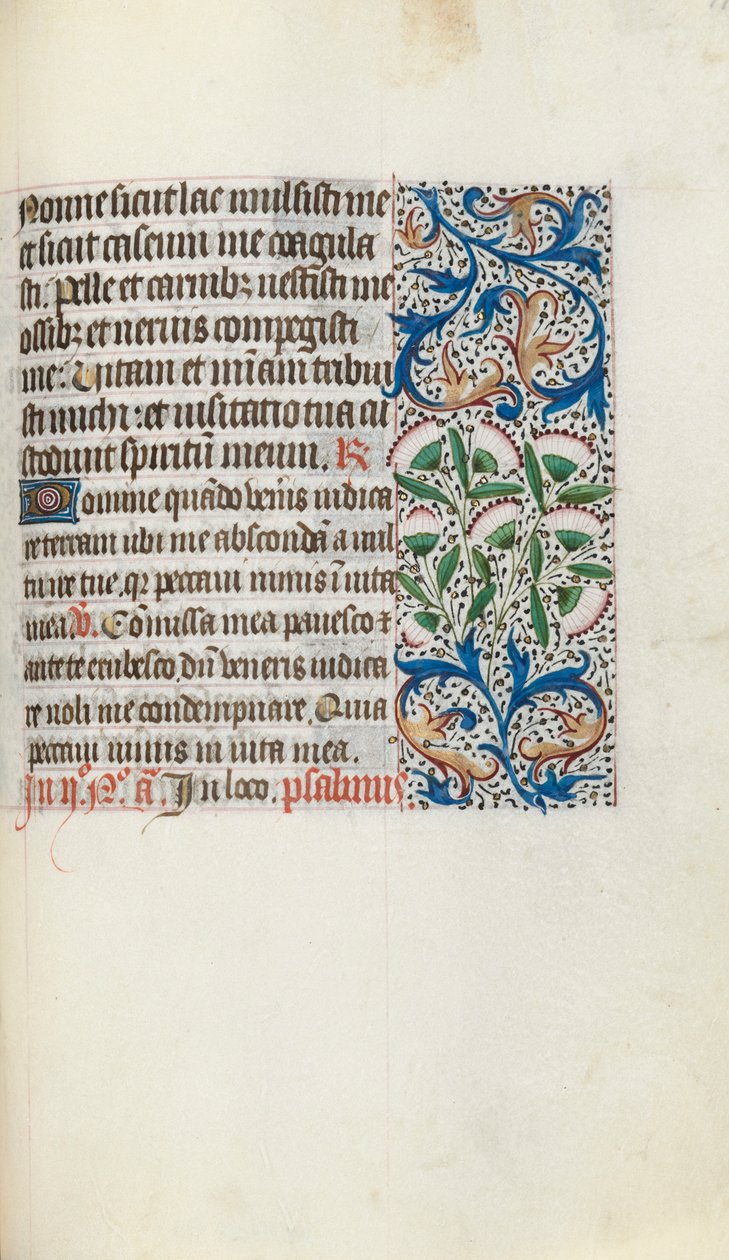 Tidsbok Användning av Rouen: fol. 117r, c. 1470. av Master of the Geneva Latini