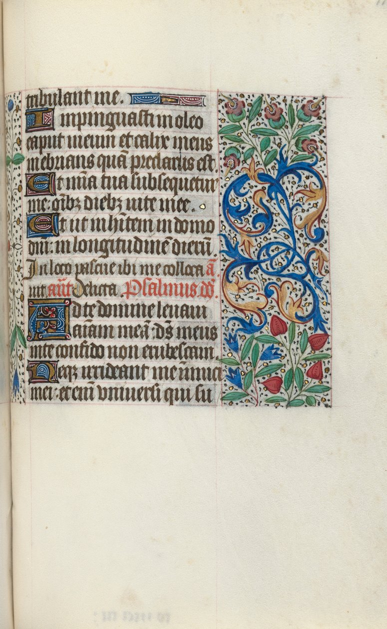 Tidsbok Användning av Rouen: fol. 118r, c. 1470. av Master of the Geneva Latini