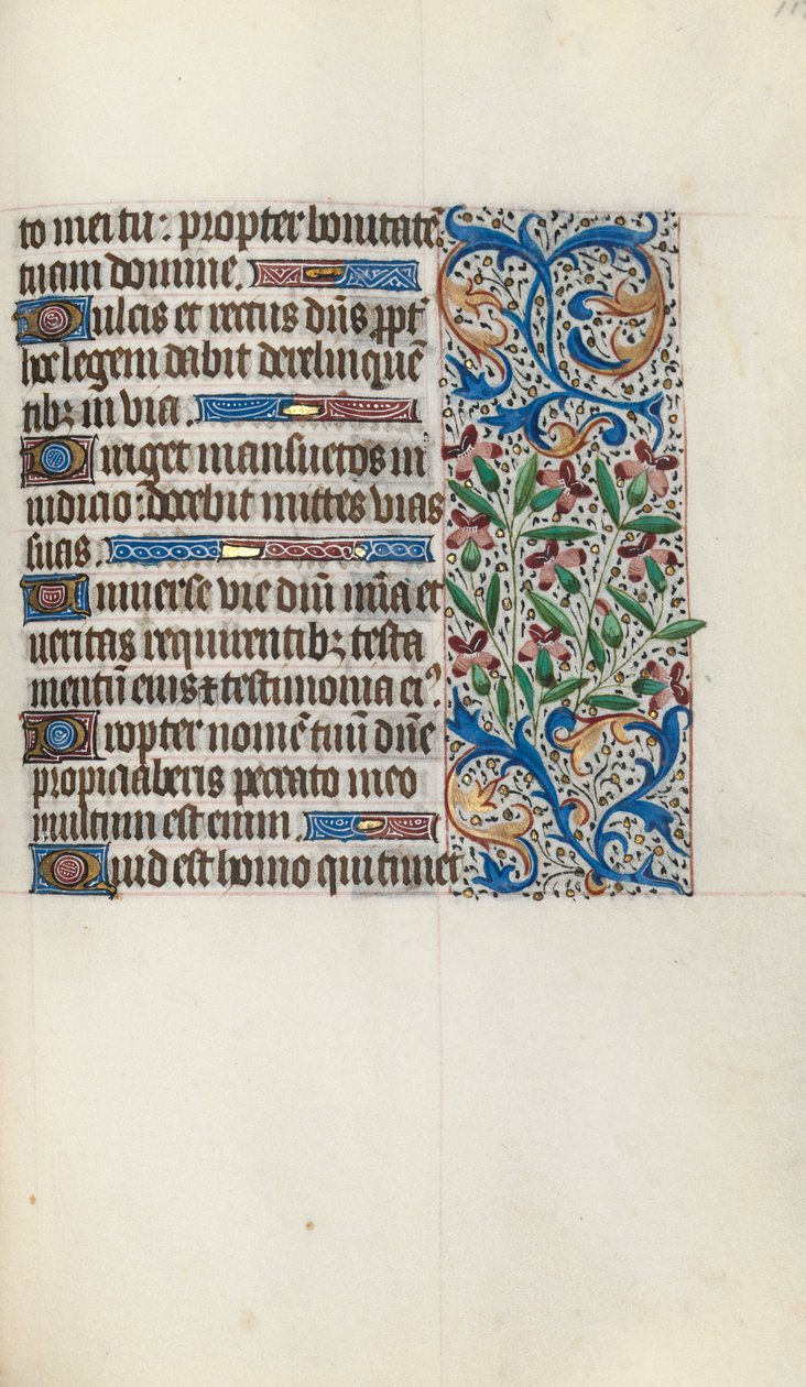 Tidsbok Användning av Rouen: fol. 119r, c. 1470. av Master of the Geneva Latini