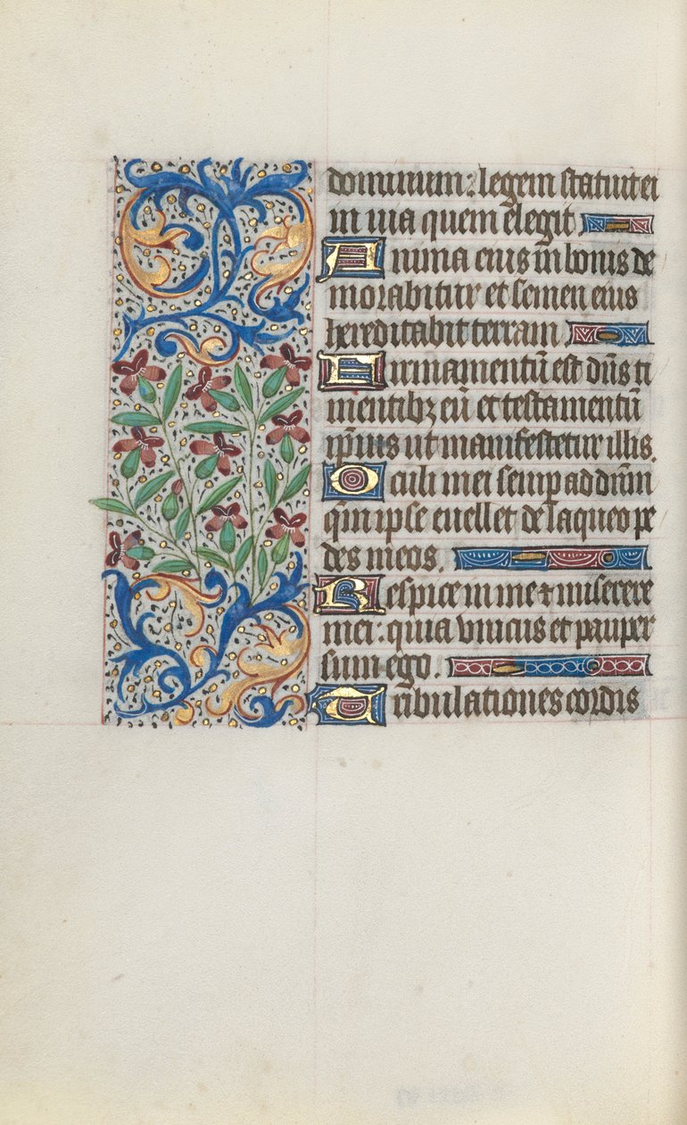 Tidsbok Användning av Rouen: fol. 119v, c. 1470. av Master of the Geneva Latini