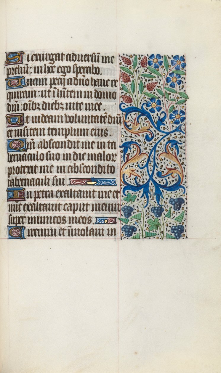 Tidsbok Användning av Rouen: fol. 121r, c. 1470. av Master of the Geneva Latini