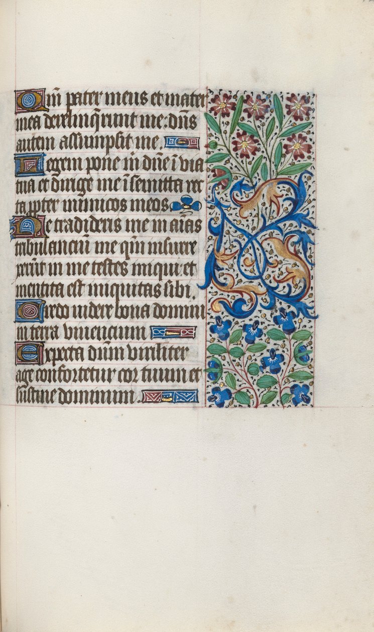 Tidsbok Användning av Rouen: fol. 122r, c. 1470. av Master of the Geneva Latini
