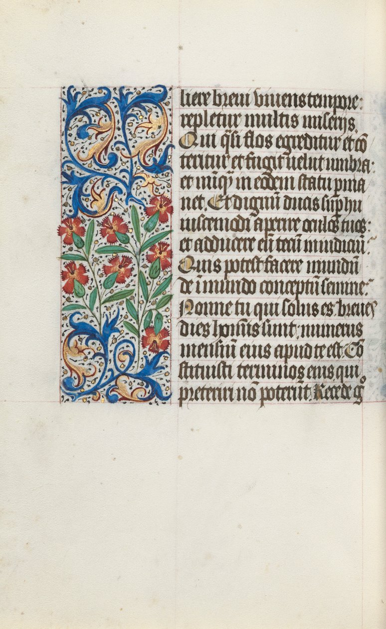 Tidsbok Användning av Rouen: fol. 123v, c. 1470. av Master of the Geneva Latini
