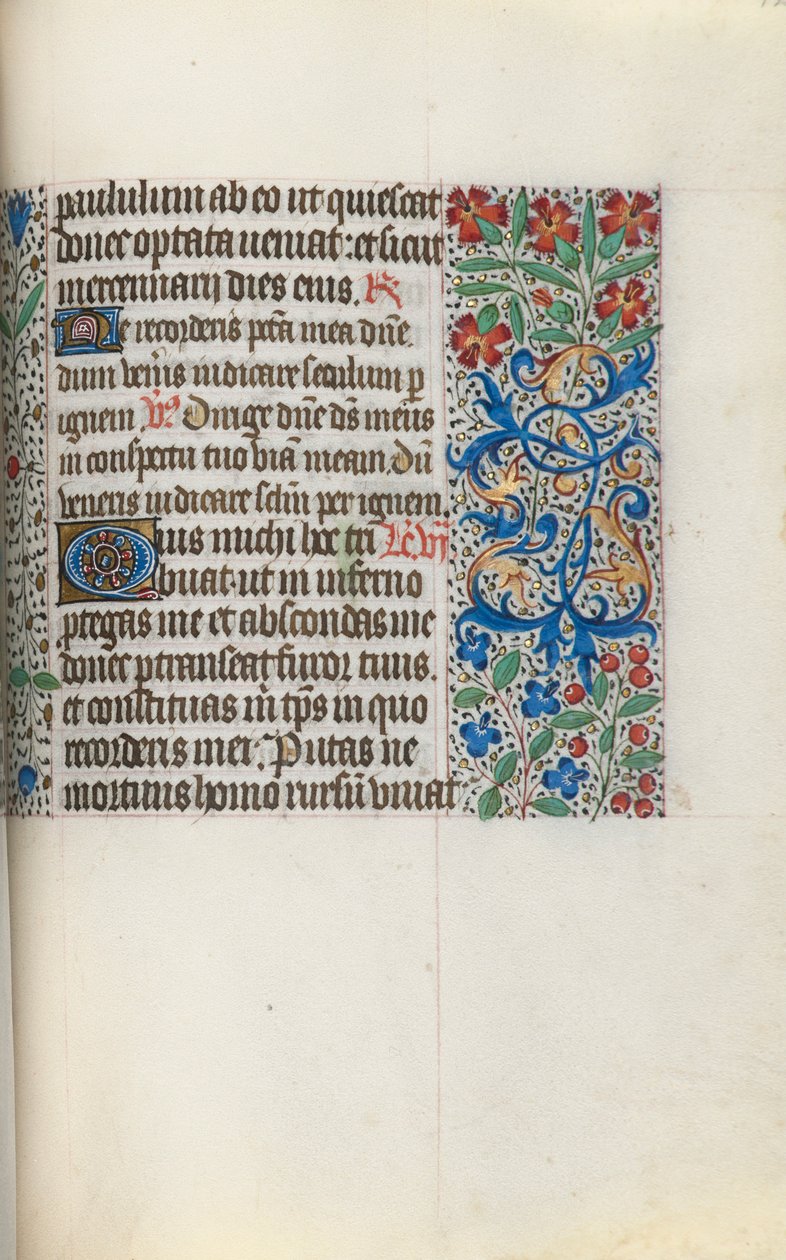 Tidsbok Användning av Rouen: fol. 124r, c. 1470. av Master of the Geneva Latini