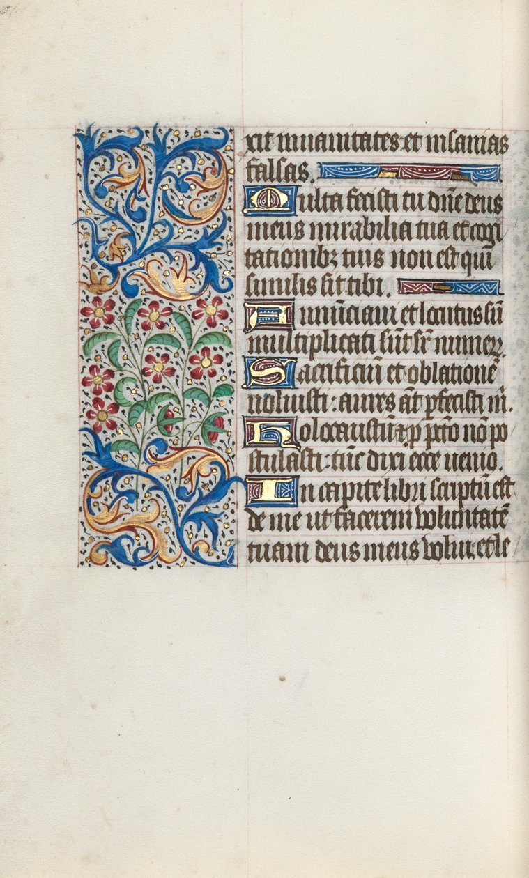 Tidsbok Användning av Rouen: fol. 125v, c. 1470. av Master of the Geneva Latini