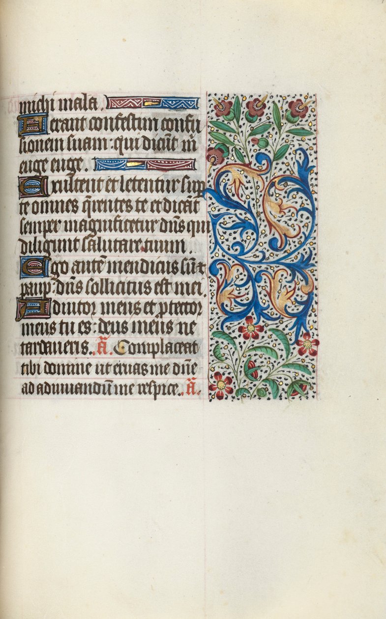 Tidsbok Användning av Rouen: fol. 127r, c. 1470. av Master of the Geneva Latini