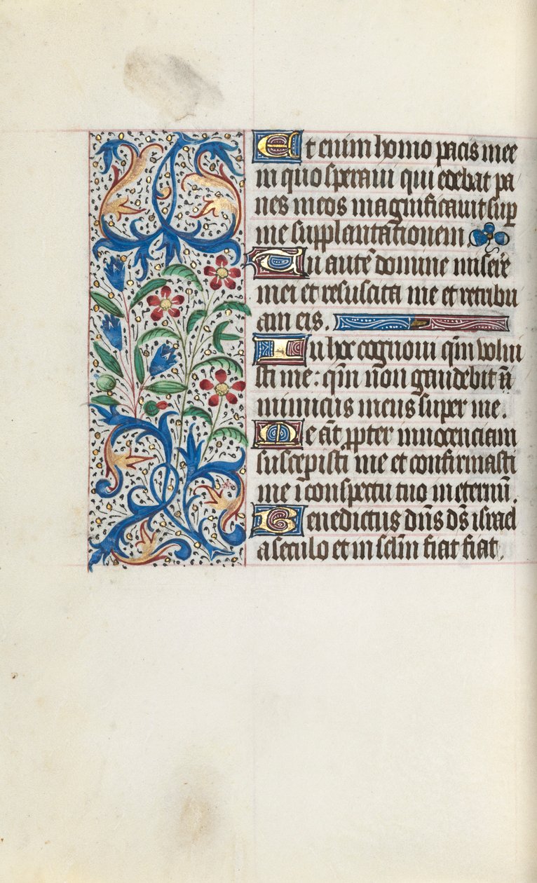 Tidsbok Användning av Rouen: fol. 128v, c. 1470. av Master of the Geneva Latini