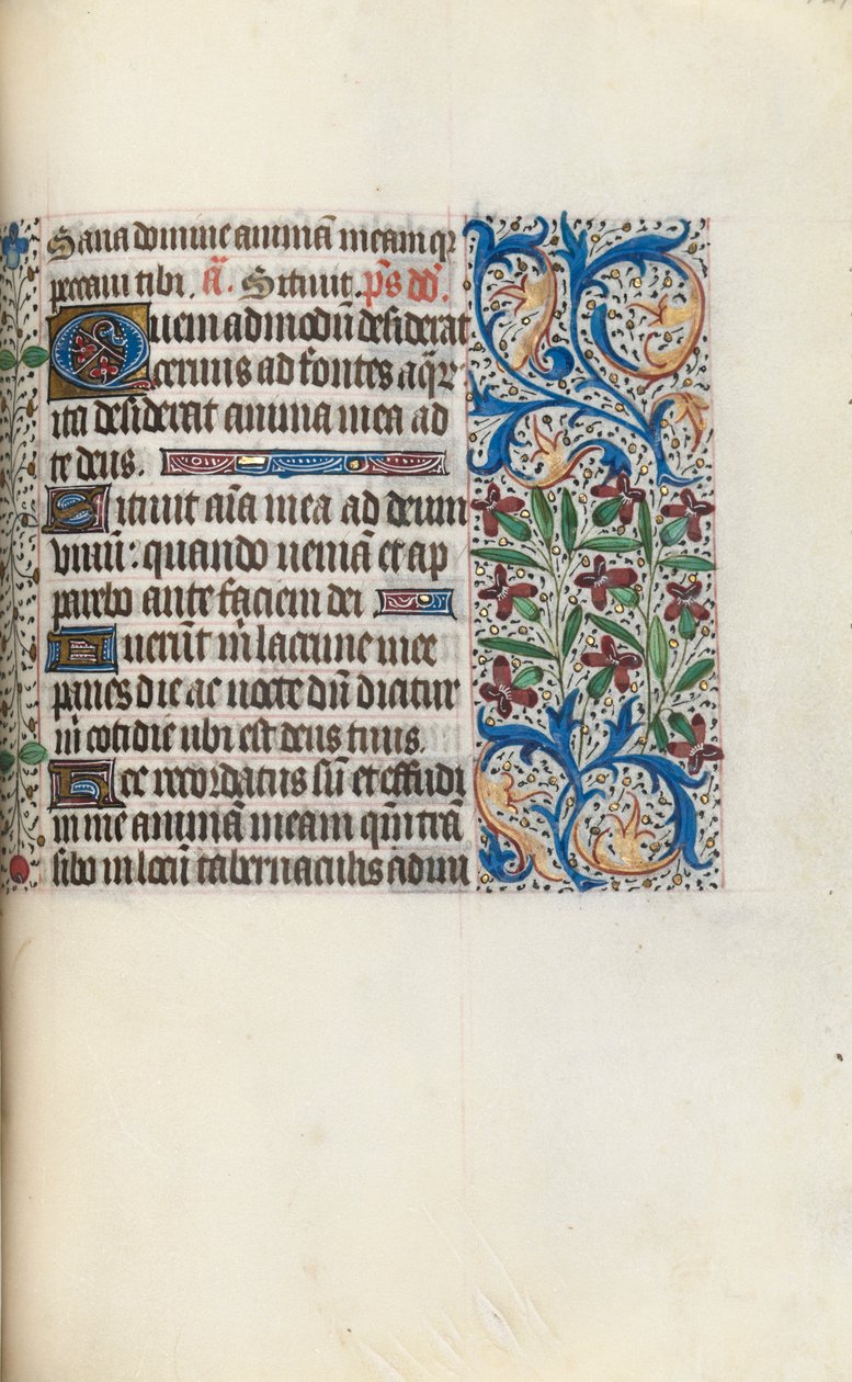 Tidsbok Användning av Rouen: fol. 129r, c. 1470. av Master of the Geneva Latini