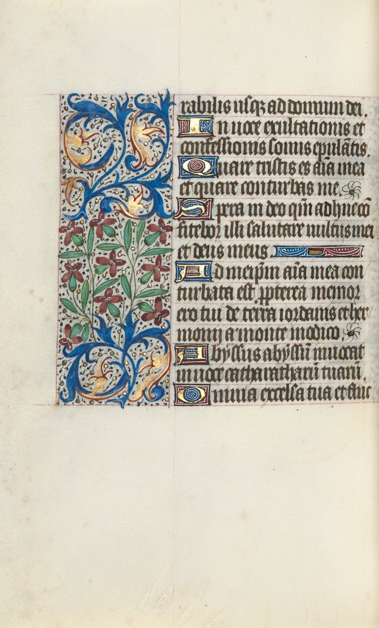 Tidsbok Användning av Rouen: fol. 129v, c. 1470. av Master of the Geneva Latini