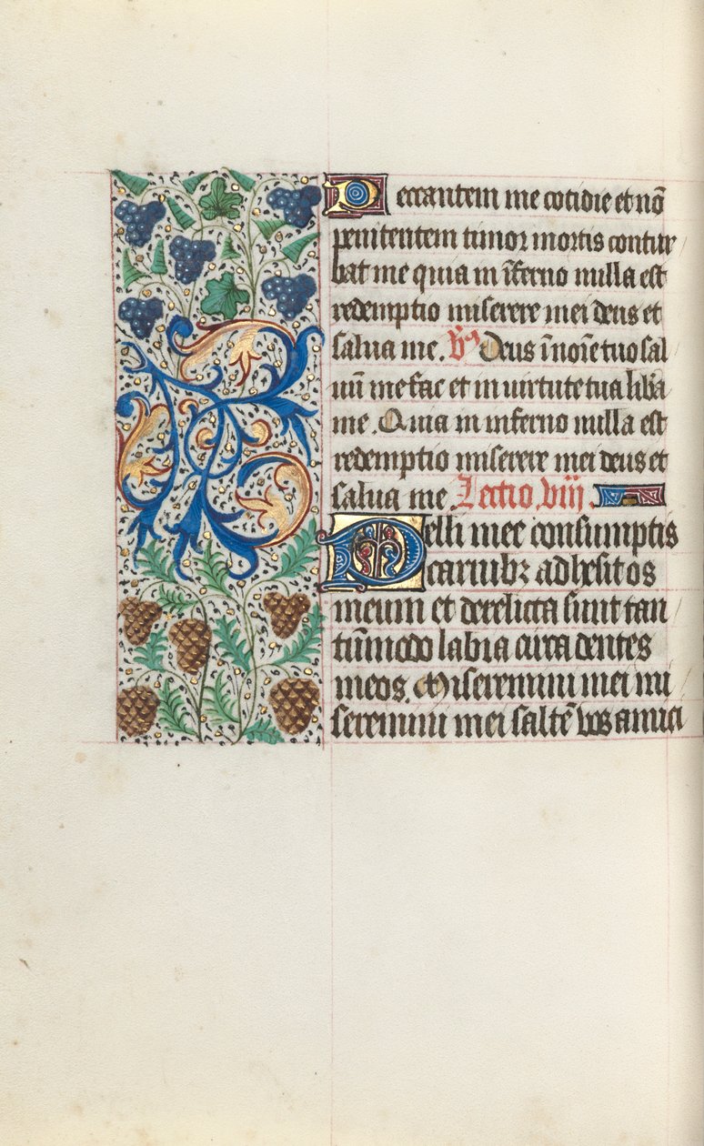 Tidsbok Användning av Rouen: fol. 131v, c. 1470. av Master of the Geneva Latini