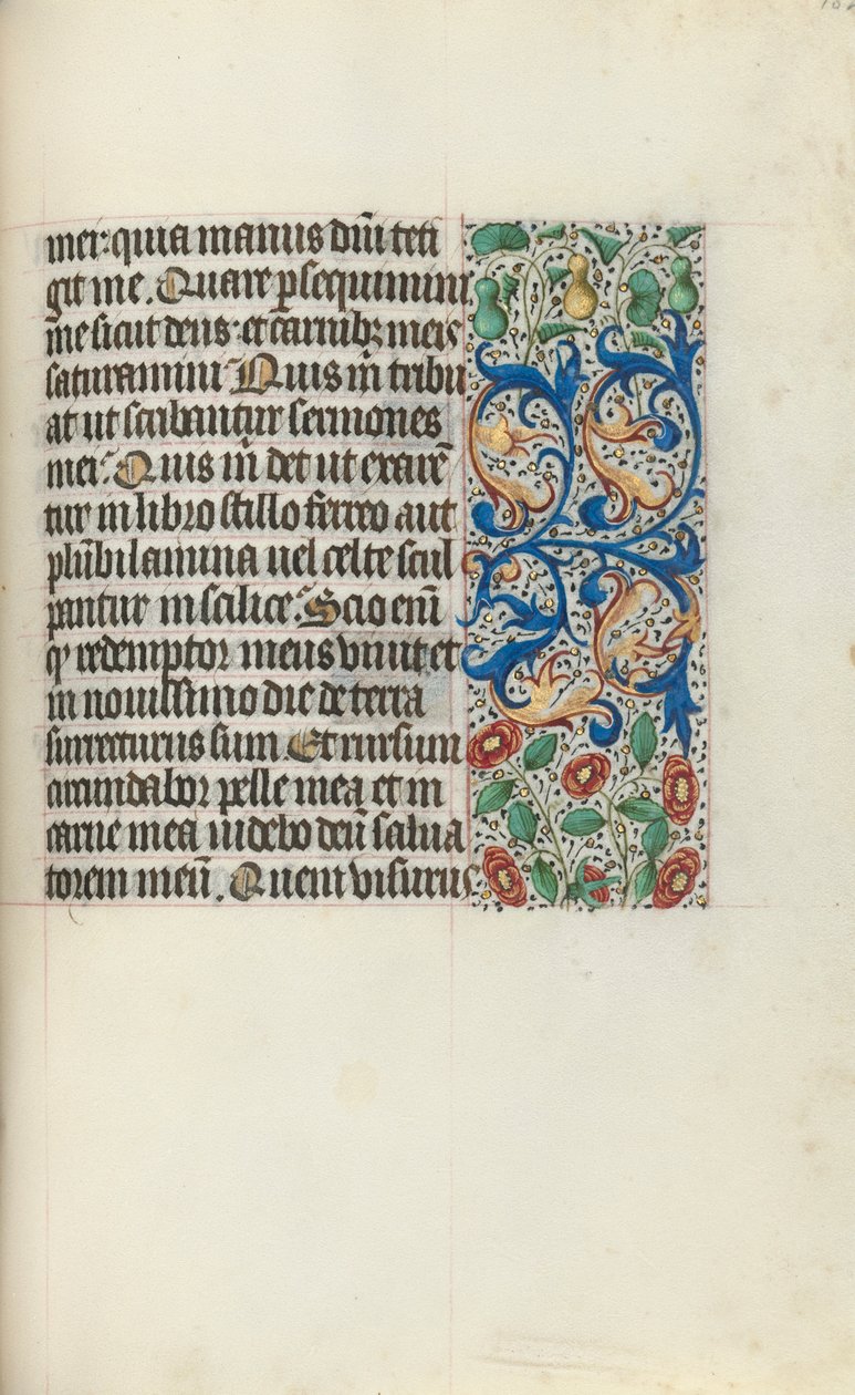 Tidsbok Användning av Rouen: fol. 132r, c. 1470. av Master of the Geneva Latini